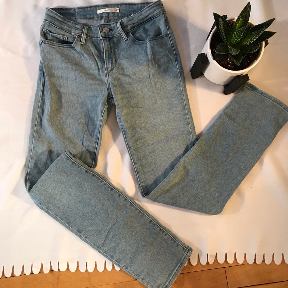 Levi’s 712 slim skinny jeans - light wash